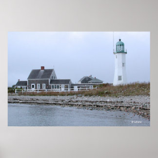 Poster Scituate Lighhouse Panorama