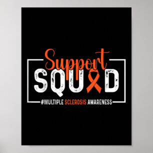 Poster Sclerose Múltipla no Esquadrão de Apoio Sensibiliz