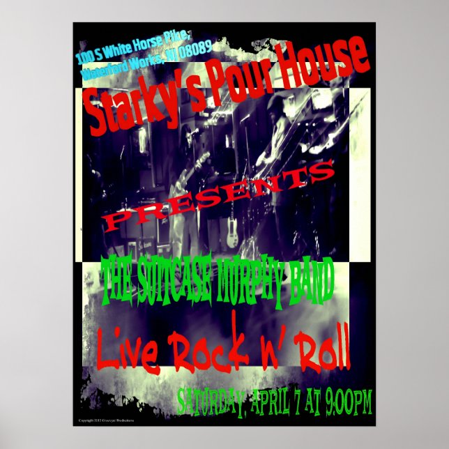 Pôster SCMB @ Starky's (Frente)