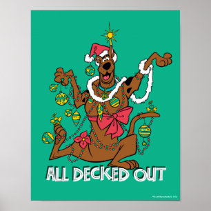 Poster Scooby-Doo All Decorrido