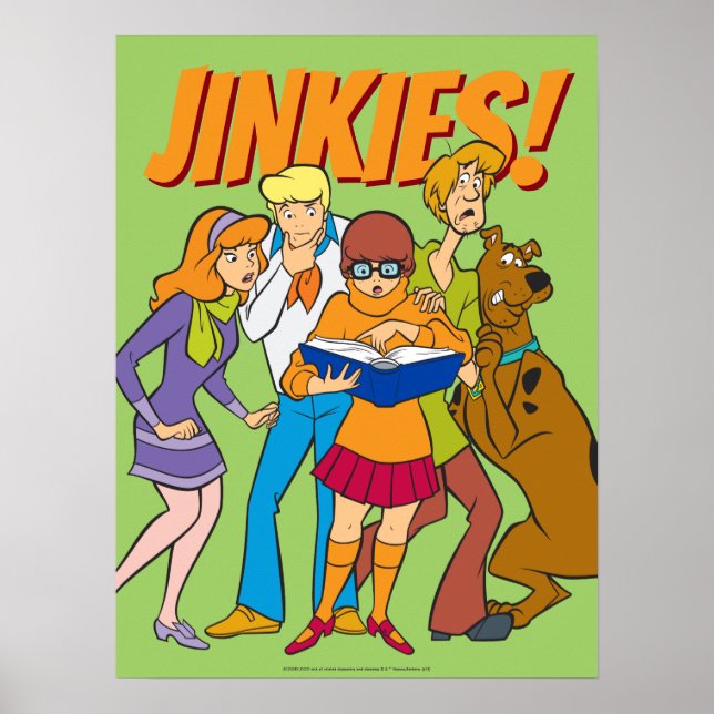 Poster Scooby-Doo and the Gang Investigate Book (Frente)