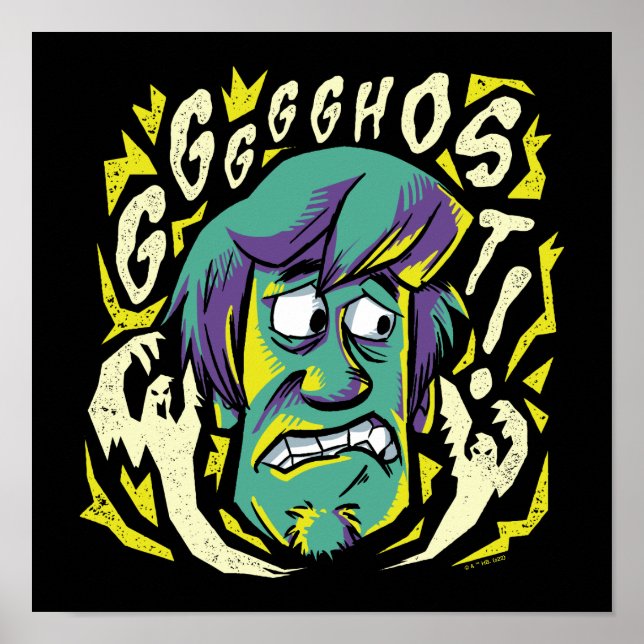 Poster Scooby-Doo | Assustado (Frente)