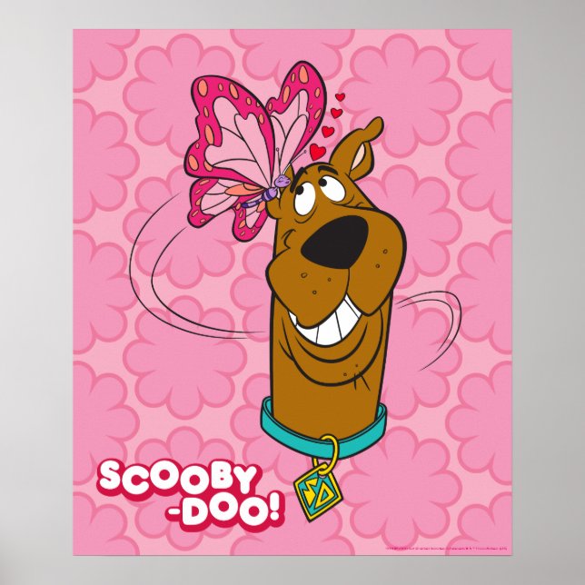 Poster Scooby-Doo Butterfly Kisses (Frente)