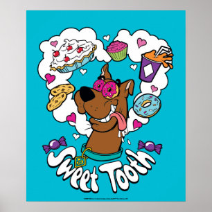 Poster Scooby-Doo "Doente Doce"