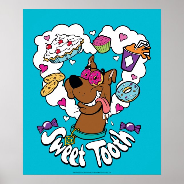 Poster Scooby-Doo "Doente Doce" (Frente)