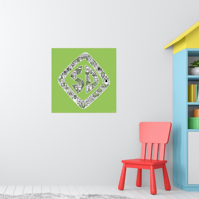 Poster Scooby-Doo Doodle Art (Berçário 1)