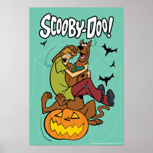 Poster Scooby-Doo e Shaggy Halloween