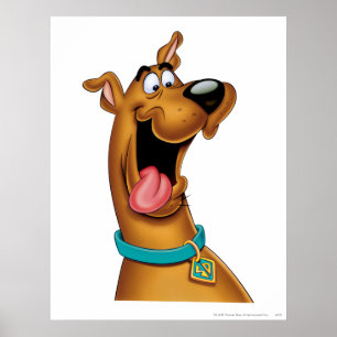 Poster Scooby-Doo excitou a cara
