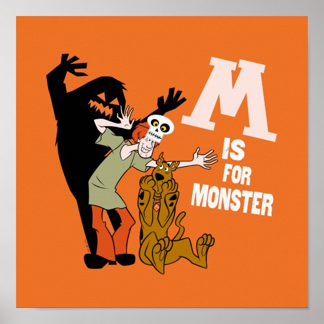 Poster Scooby-Doo | M é destinado ao Monster (Frente)