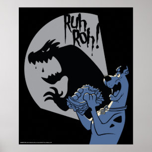 Poster Scooby-Doo Midnight Snack "Ruh Roh!"
