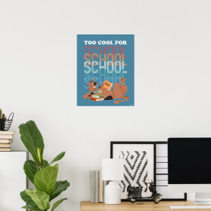 Poster Scooby Doo Muito Legal Para A Escola