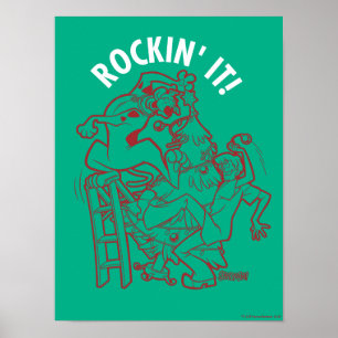Poster Scooby-Doo & Shaggy Rockin' It 'Round Tree