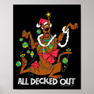 Poster Scooby Doo Todo Enfeitado 