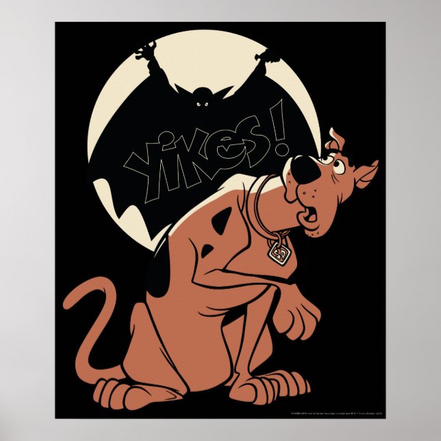 Poster Scooby-Doo "Yikes!" Vampiro Shadow (Frente)