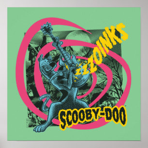 Poster Scooby-Doo Zoinks Punk Guitar Graphic