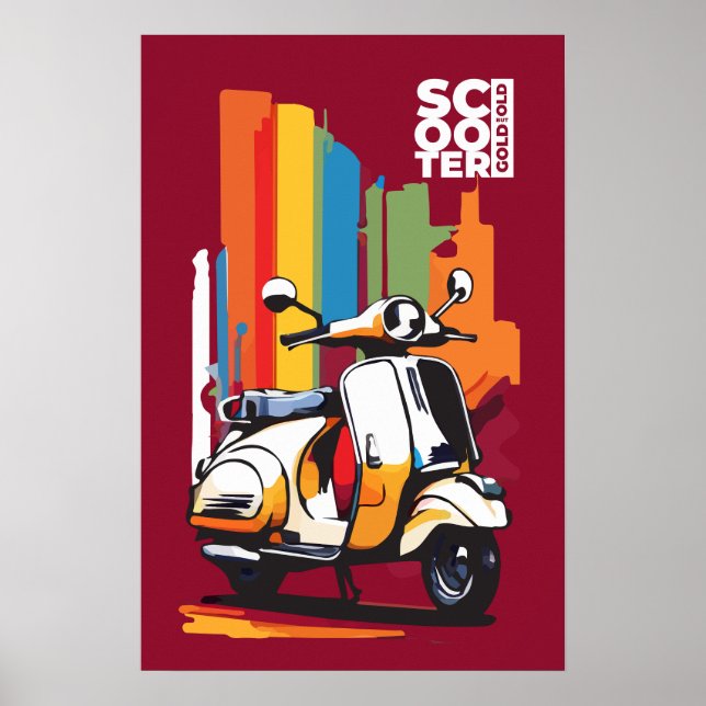 Poster Scooter (Frente)