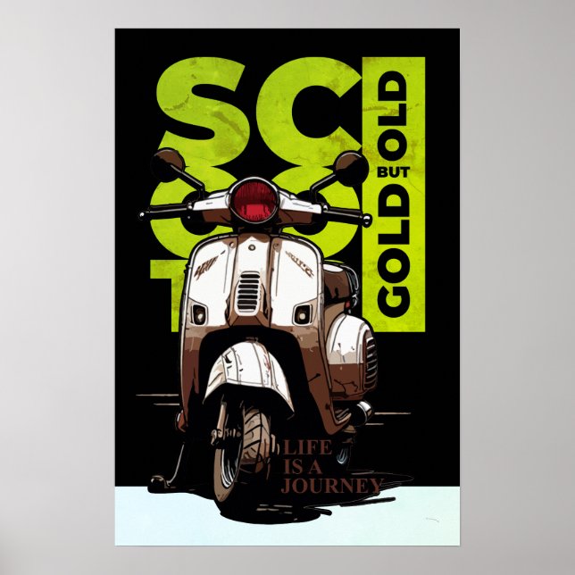 Poster Scooter (Frente)