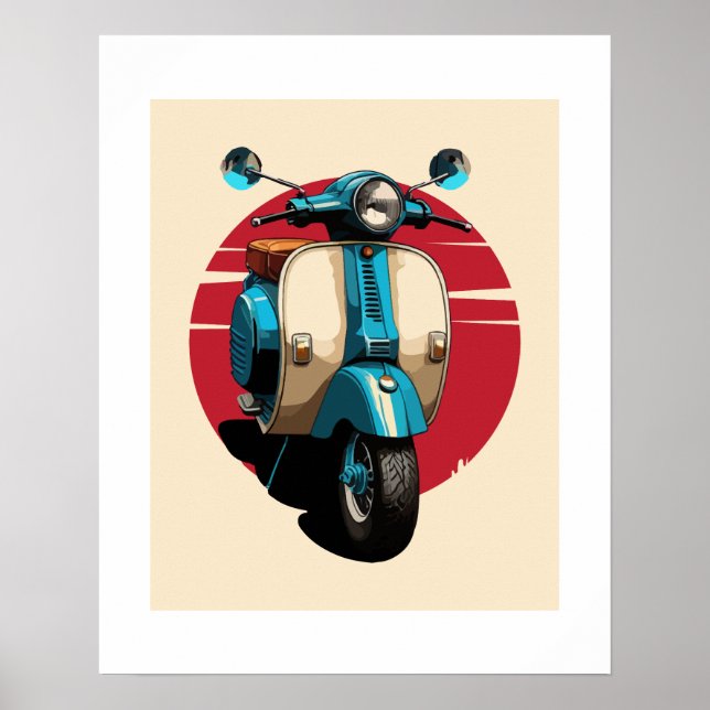 Poster Scooter (Frente)