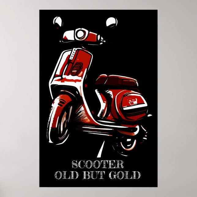 Poster Scooter (Frente)