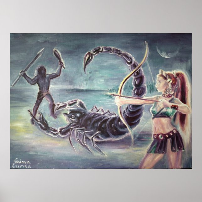 Pôster Scorpio (Frente)