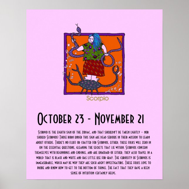 Poster Scorpio (Frente)