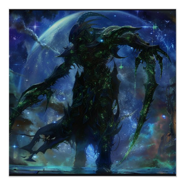 Pôster Scorpio (Assassino) Poster de Deidade de Sinal Zod (Frente)