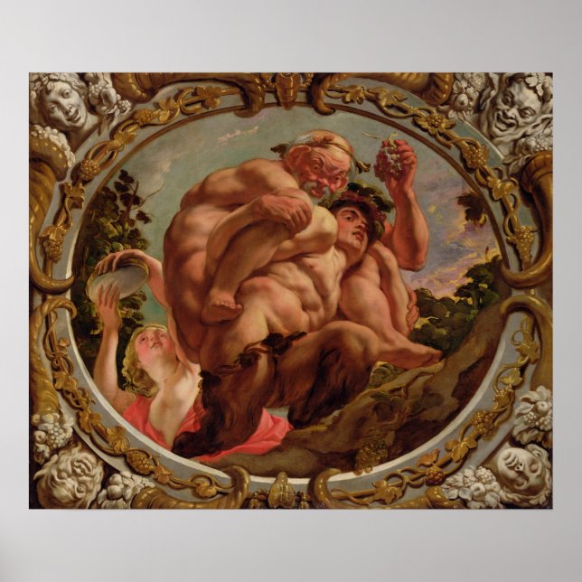 Pôster Scorpio, dos Sinais do Zodíaco (Frente)