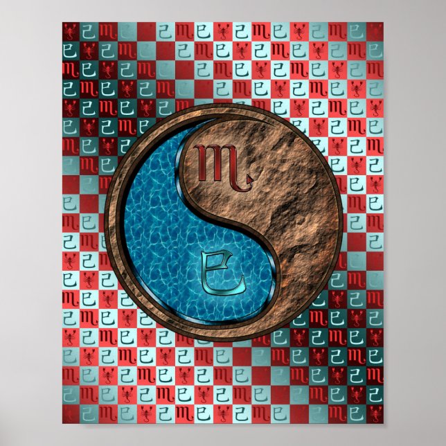 Poster Scorpio e Cobra da Terra (Frente)