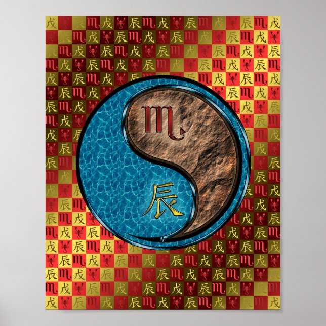 Poster Scorpio & Earth Dragon (Frente)