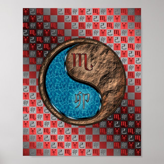 Poster Scorpio & Earth Rabbit (Frente)