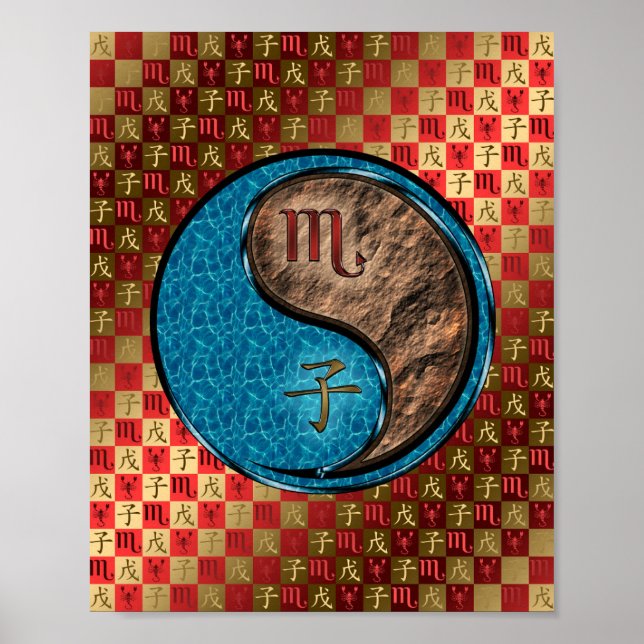 Poster Scorpio & Earth Rat (Frente)