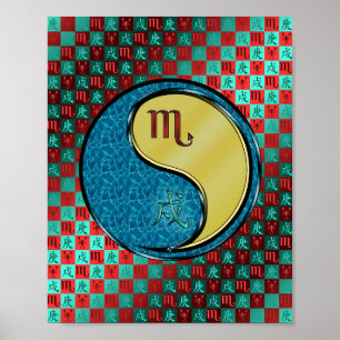 Poster Scorpio & Metal Dog