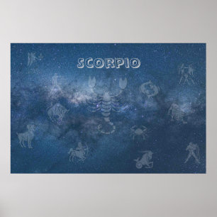 Poster Scorpio Transparente