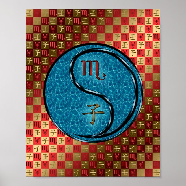 Poster Scorpio & Water Rat (Frente)