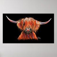 SCoSH HigHLaND CoW ' HaRLeY ' por SHiRLeY Mac