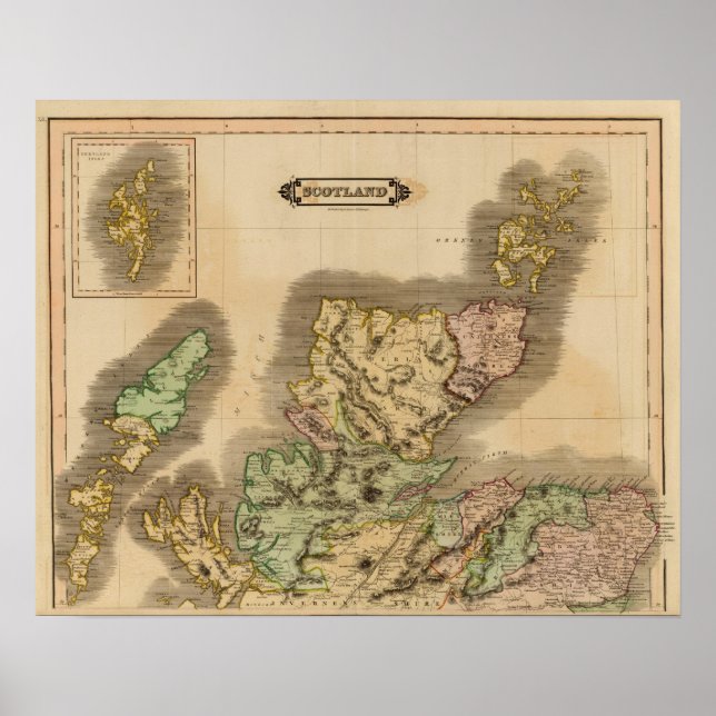 Poster Scotland northern (Frente)