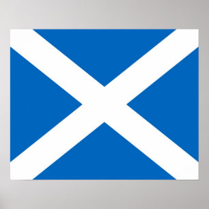 Pôster Scotland/poster escocês da bandeira
