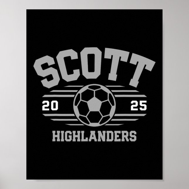 Poster Scott Ers Futebol Byll 2025  (Frente)