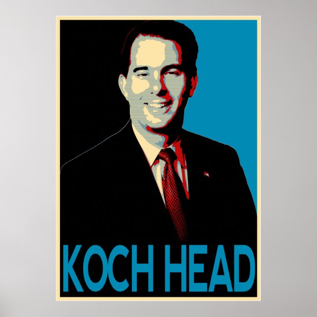 Poster Scott Walker -- Koch Head (Frente)