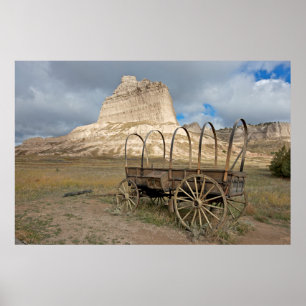 Poster Scott's Bluff no atual Nebraska