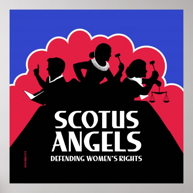 Pôster SCOTUS Angels – Nonviolent (Gun-Free) Edition (Frente)