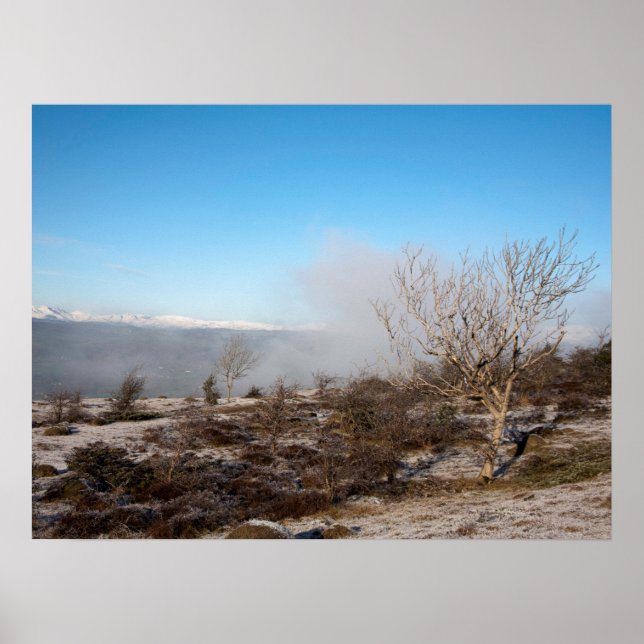 Poster Scout Scar Cumbria England Holiday Card (Frente)