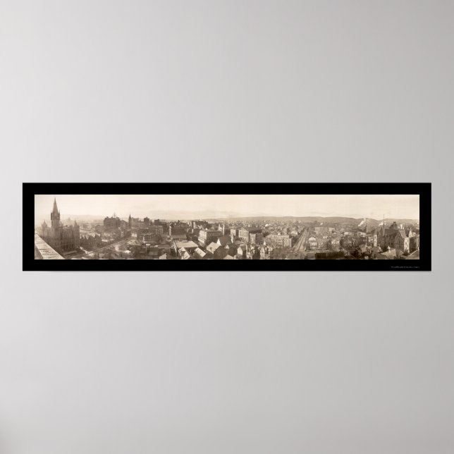 Pôster Scranton, PA Foto 1912 (Frente)