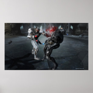 Pôster Screenshot: Cyborg contra Batman