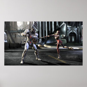 Pôster Screenshot: Cyborg contra Harley