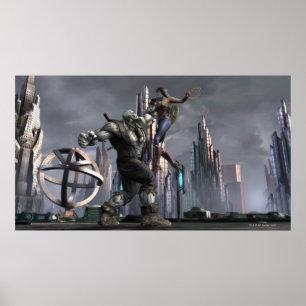 Pôster Screenshot: Grundy contra a mulher maravilha