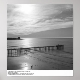 Pôster Scripps Pier, 1966