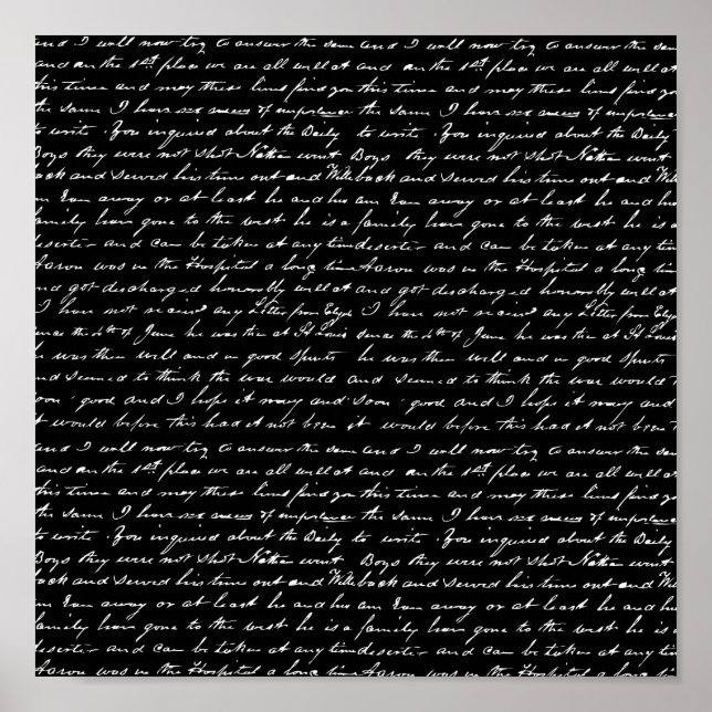 Pôster Script (Frente)