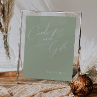 Script Fantasioso | Placas e Presentes Verde Sage