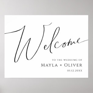 Poster Script Minimalista Whimsical